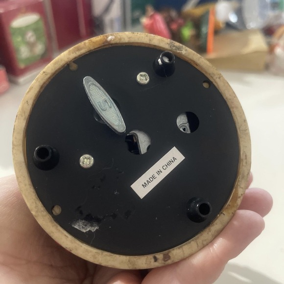 Vintage Jay Import Co. Santa Music Box Made In China Plays Jingle Bells - Picture 3 of 8